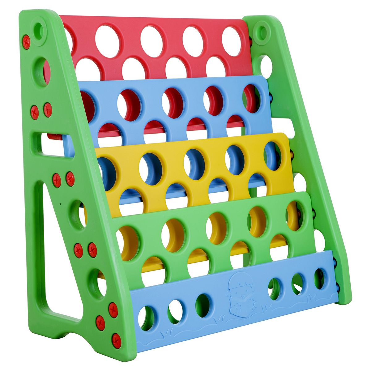 KIDSCOOL - Librero Plástico 5 Nivel(es) 85x85x30 cm Multicolor