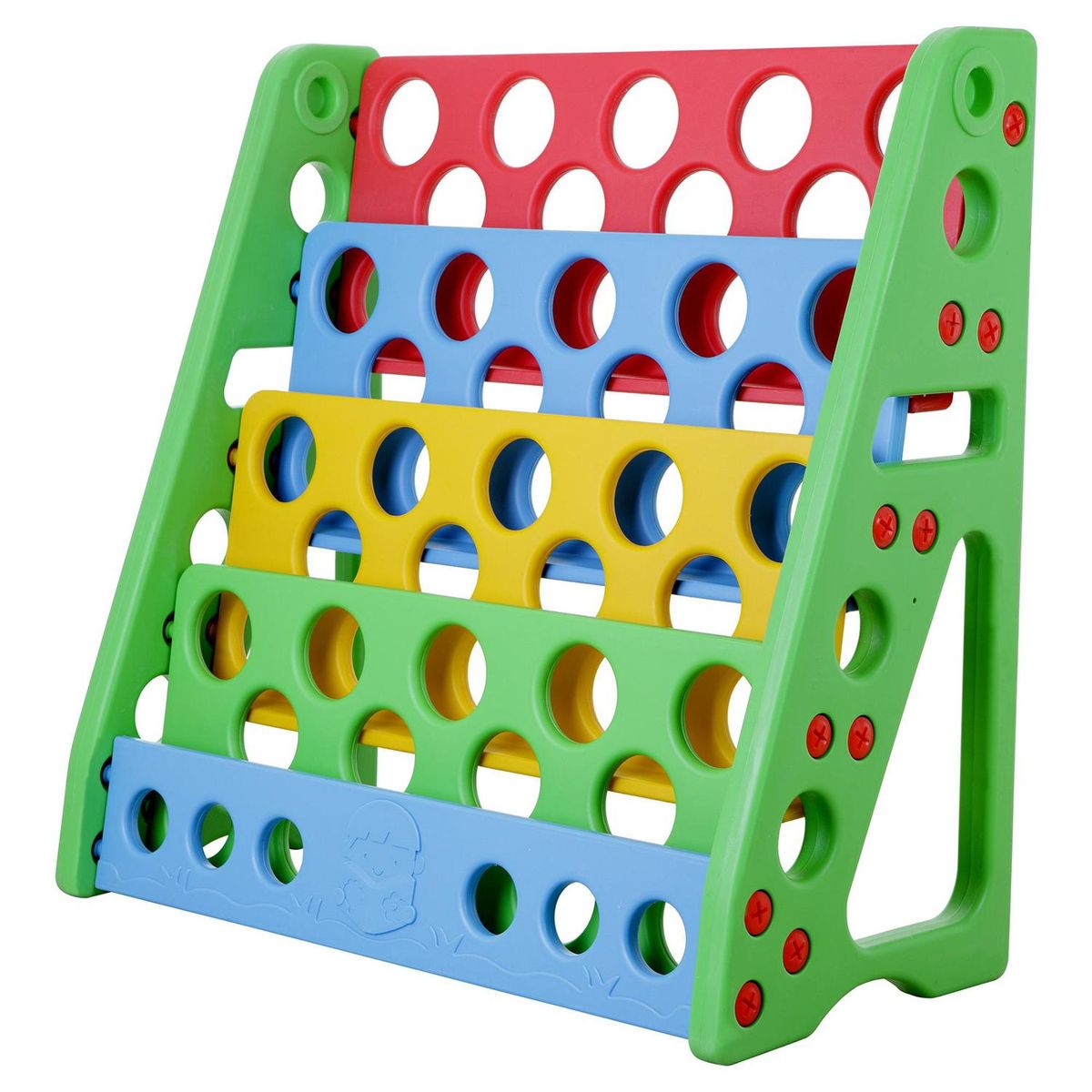 KIDSCOOL - Librero Plástico 5 Nivel(es) 85x85x30 cm Multicolor