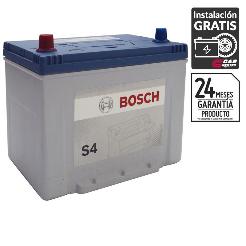 BOSCH - Batería de Automóvil 60 Ah Positivo Izquierdo 500 CCA
