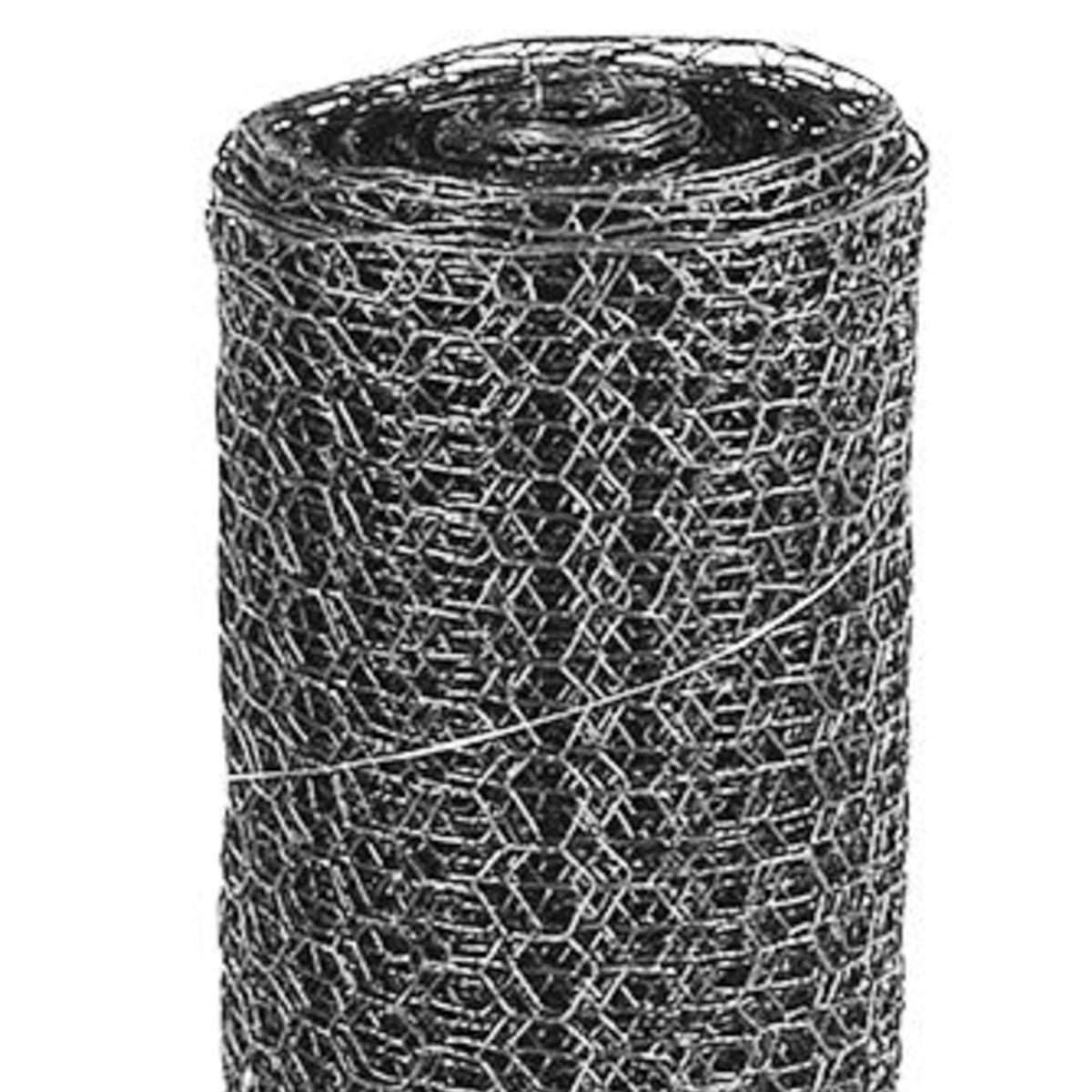 VECTOR - 0.8x10 m Malla 3/4'' hexagonal galvanizada