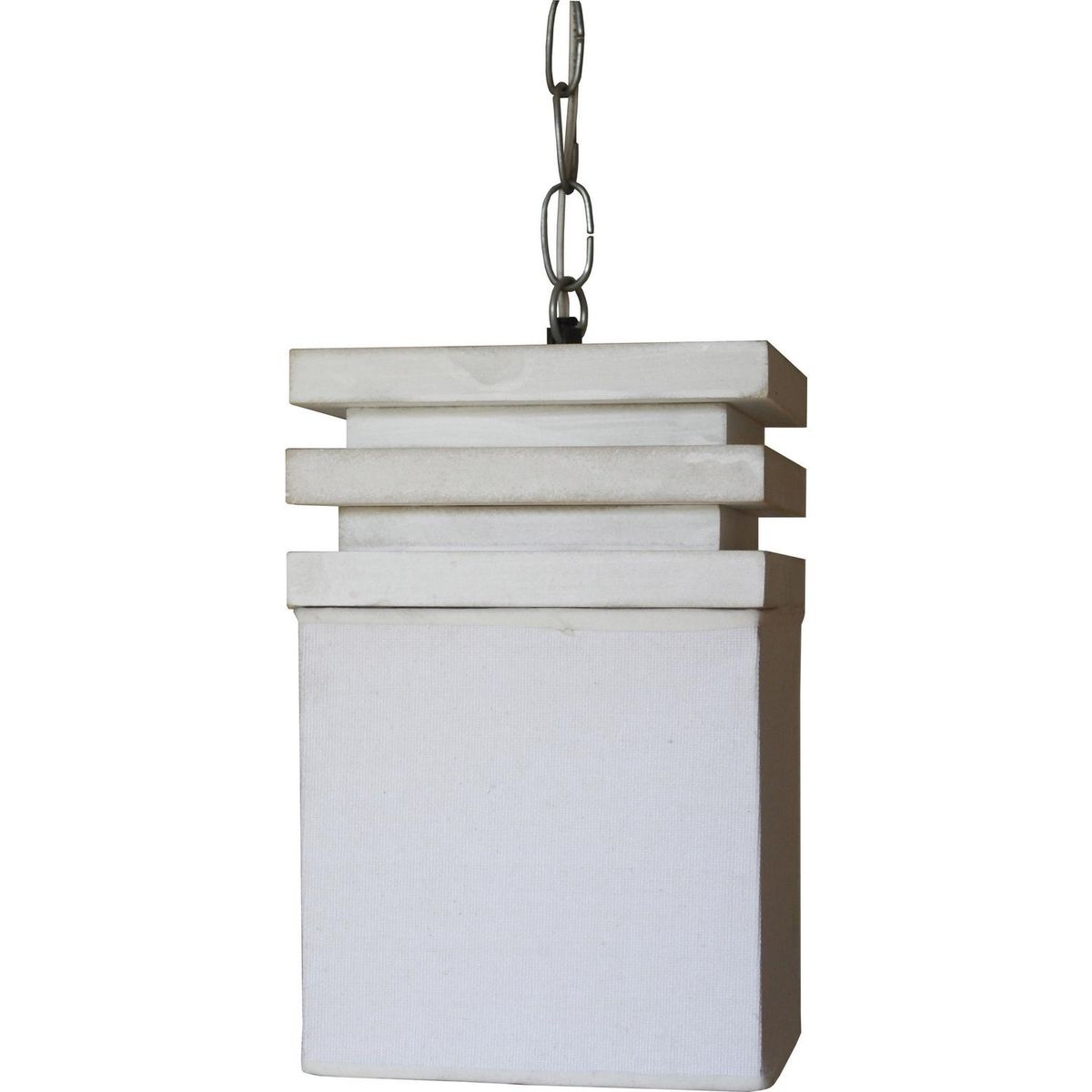 CAROLD STEVENS - Lámpara Colgante Sima Madera Blanco