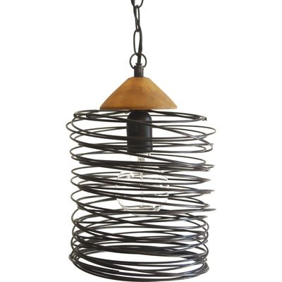 Imagen 2 del producto Lámpara Colgante Ondas Alambre Metal Blanco