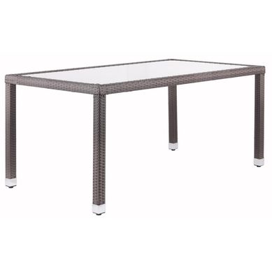 Mesa de terraza rectangular porto caf