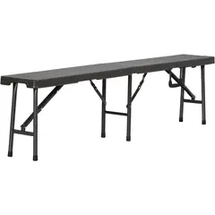 JUST HOME COLLECTION - Banqueta plegable 180 cm