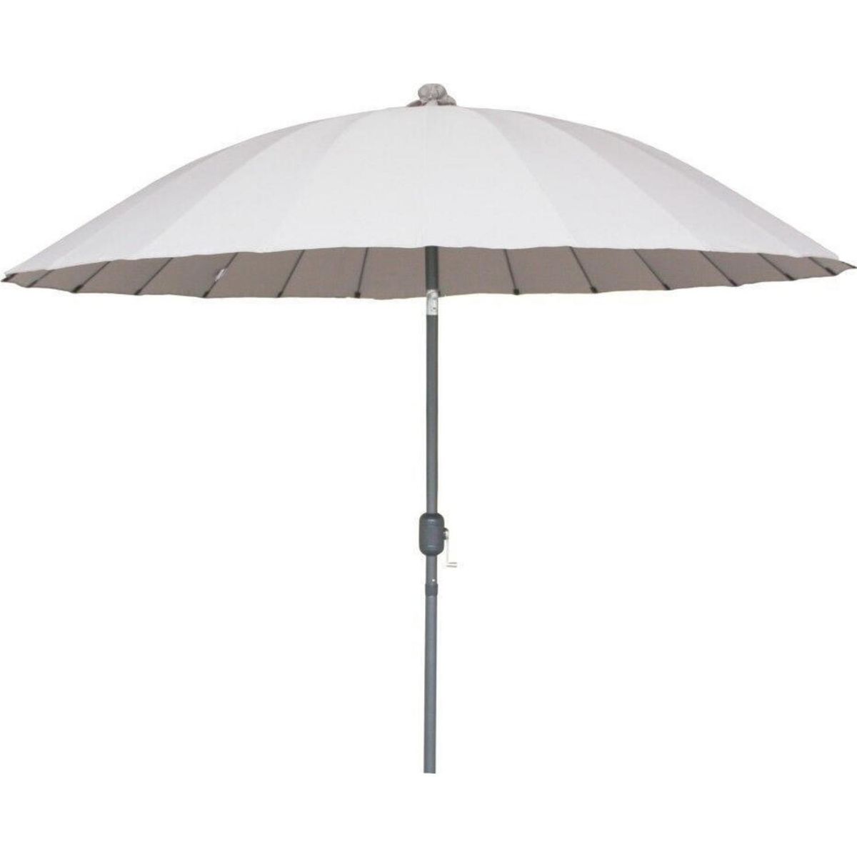 JUST HOME COLLECTION - Quitasol Metal 3x2.45 metros Natural