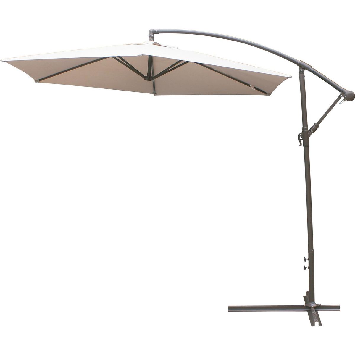 JUST HOME COLLECTION - Quitasol Lateral Metal 2.7x2.45 metros Taupe