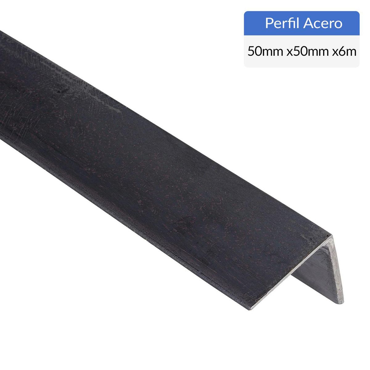 GENERICO - Ángulo Laminado Acero 50x50x3 mm 6 m