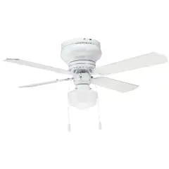 JUST HOME COLLECTION - Ventilador de Techo Acero 4 aspas Ismay