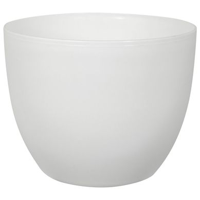 Macetero de plstico 30 cm blanco