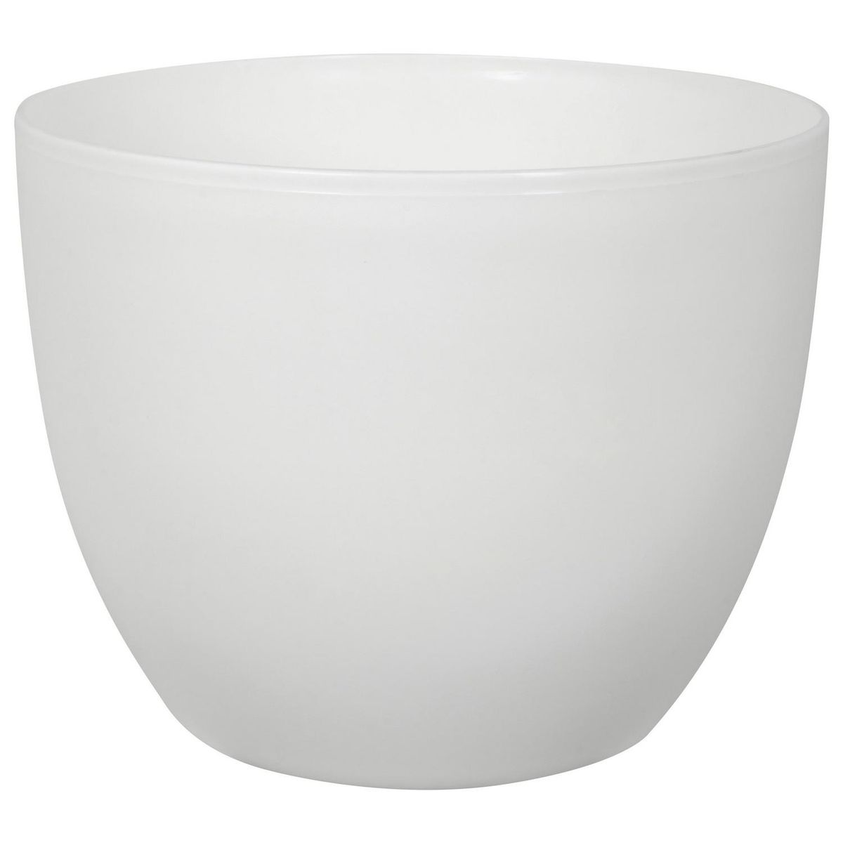 JUST HOME COLLECTION - Macetero Siena de Plástico 30x30 cm Blanco