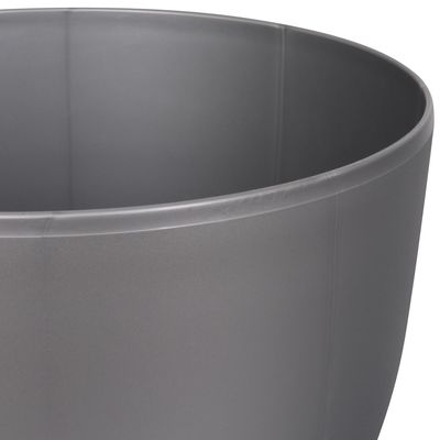Imagen 2 del producto Macetero Siena de Plástico 40x40 cm Plata