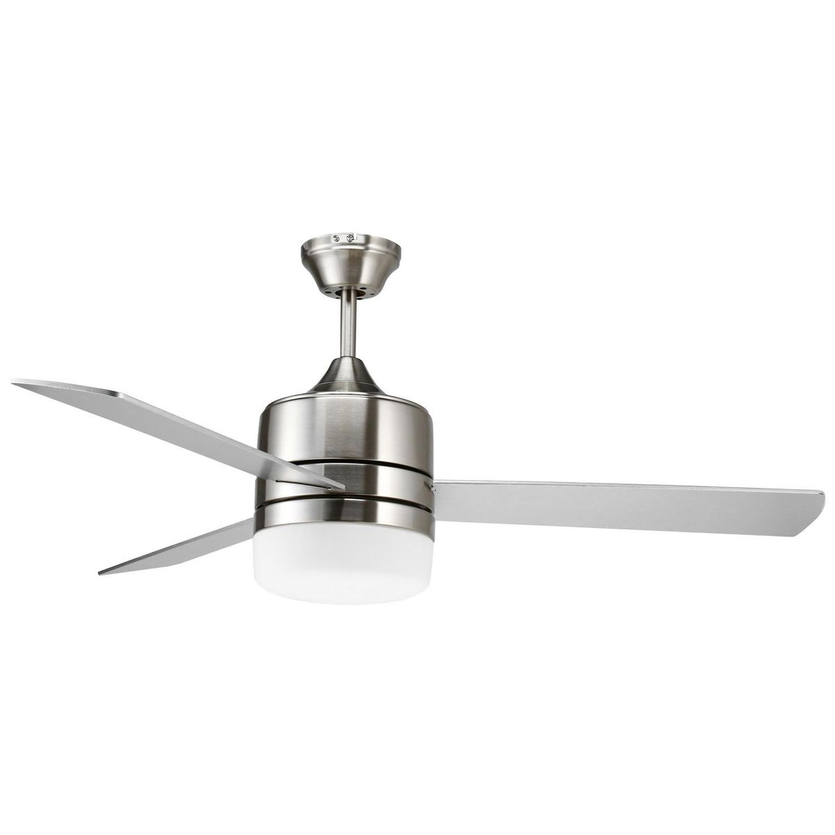JUST HOME COLLECTION - Ventilador de Techo Metal 3 aspas Niquel