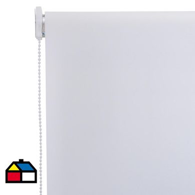 Cortina Roller Traslcido 75X250cm Ivory