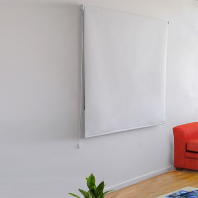 Imagen 2 del producto Cortina Roller Black Out Poliéster Blanco