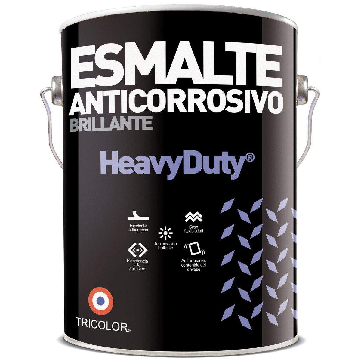 TRICOLOR -  1 galón(es) Satinado Negro
