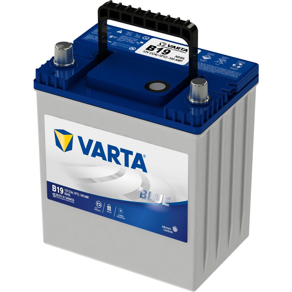 VARTA - Batería 35 Ah Positivo Derecho 340 CCA