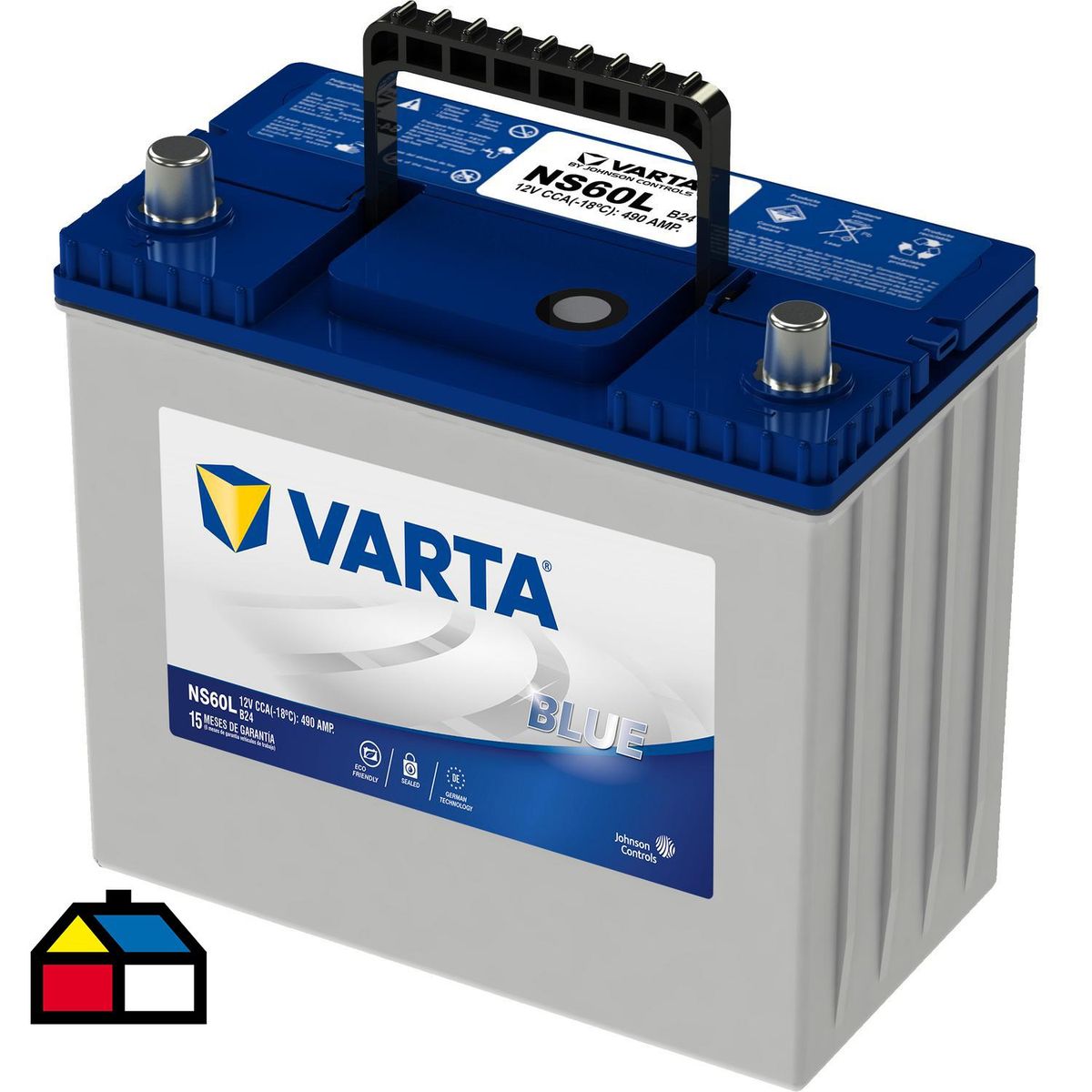 VARTA - Batería 45 Ah Positivo Derecho 490 CCA