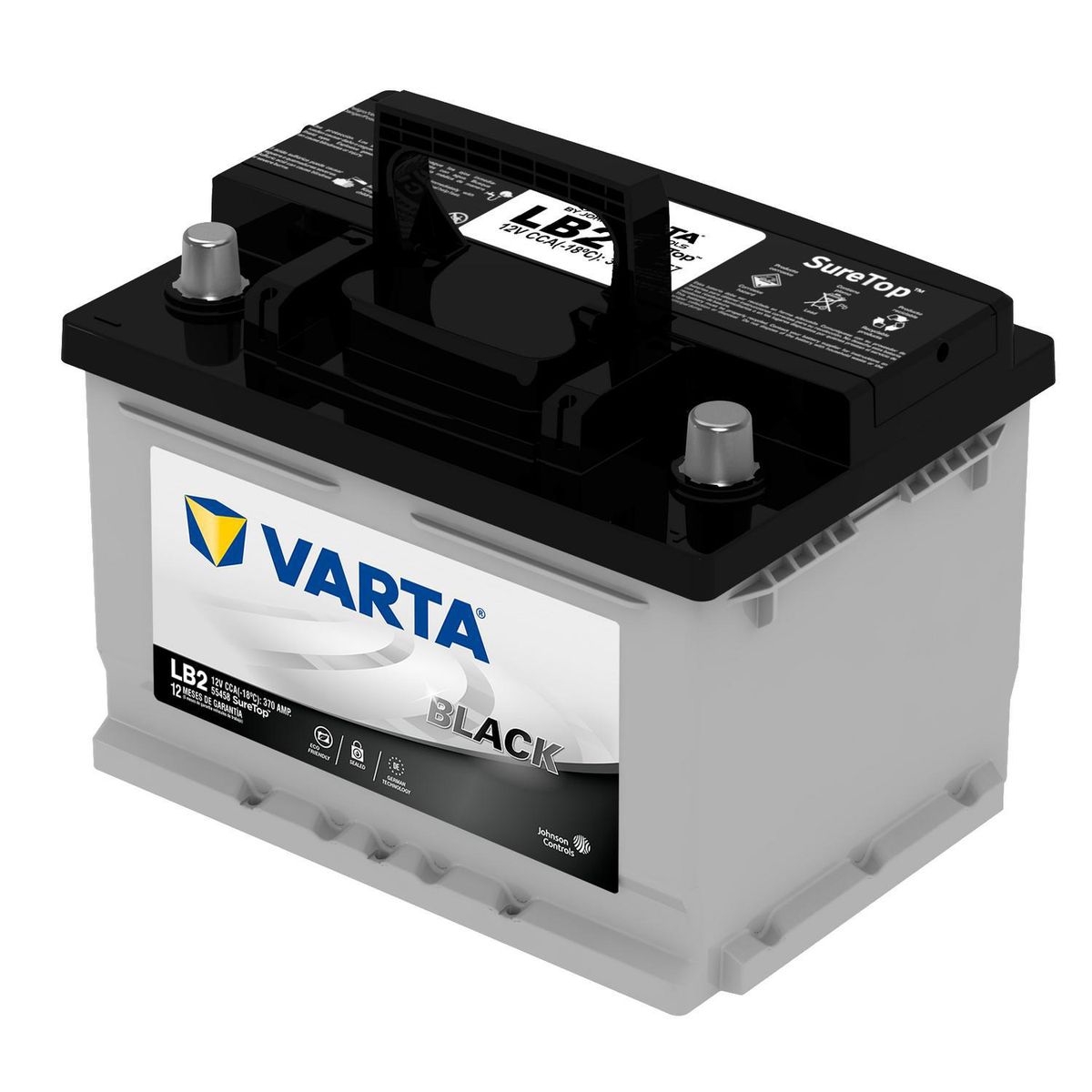 VARTA - Batería 55 Ah Positivo Izquierdo 370 CCA