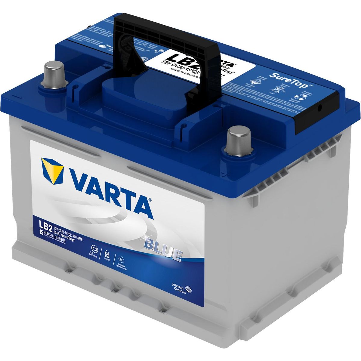 VARTA - Batería 55 Ah Positivo Derecho 420 CCA