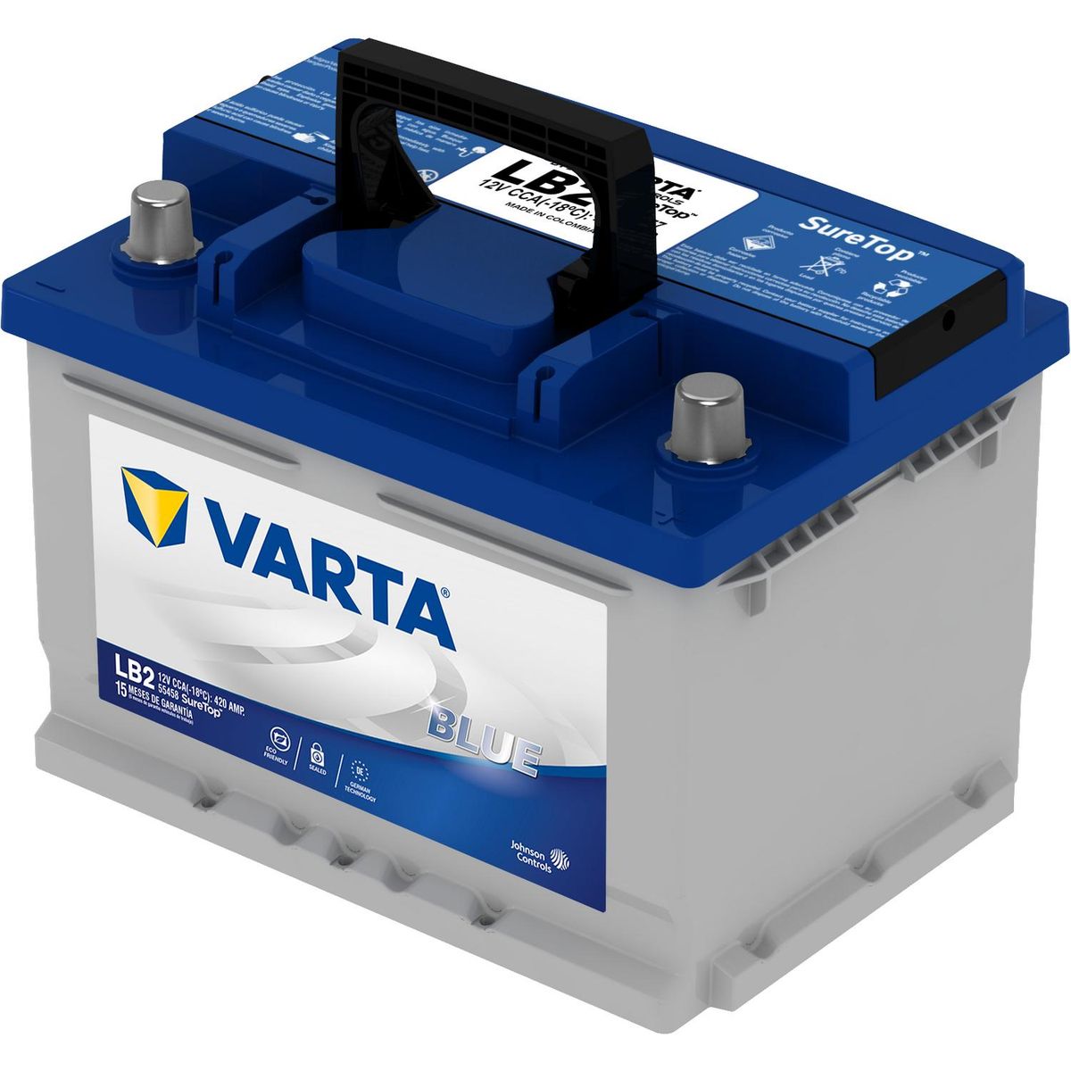VARTA - Batería 55 Ah Positivo Izquierdo 420 CCA