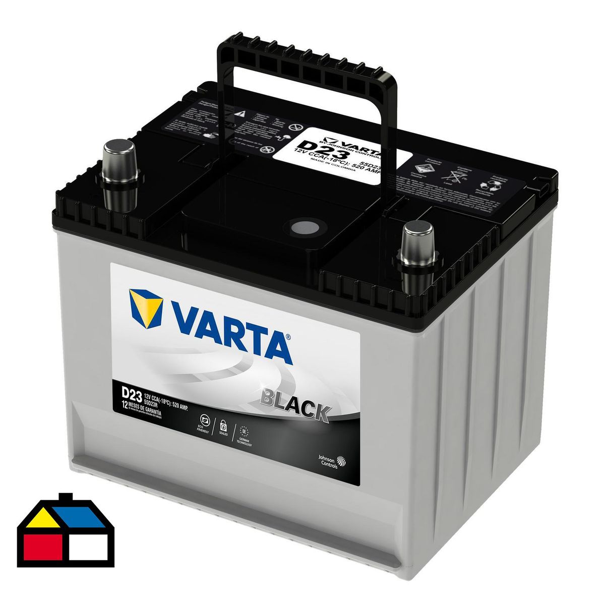 VARTA - Batería 60 Ah Positivo Izquierdo 520 CCA