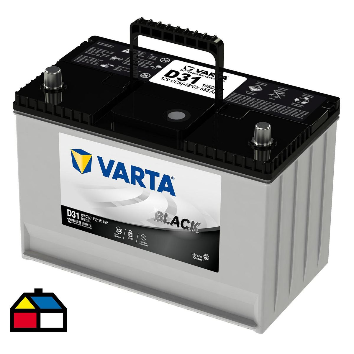 VARTA - Batería 75 Ah Positivo Izquierdo 555 CCA