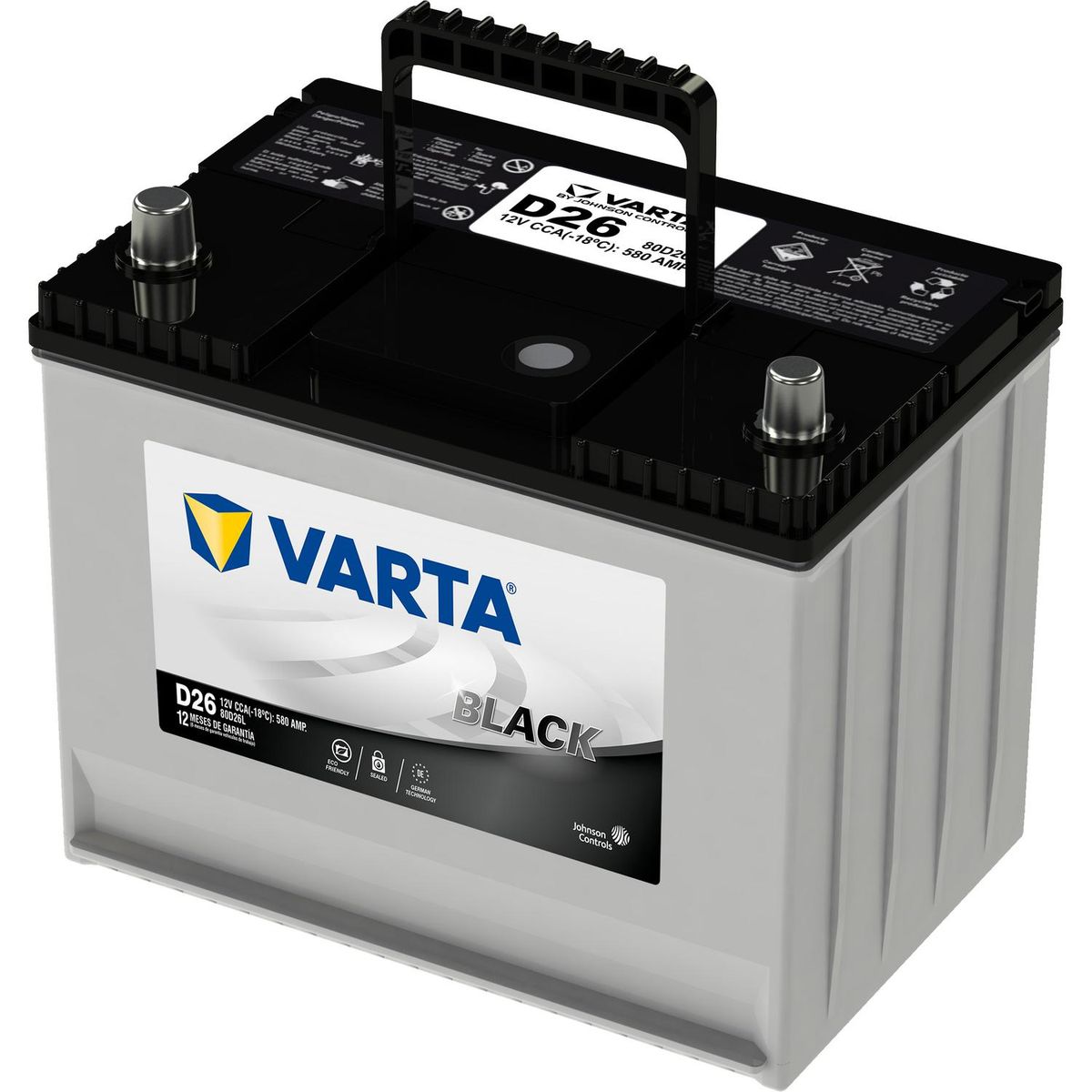 VARTA - Batería 70 Ah Positivo Derecho 580 CCA