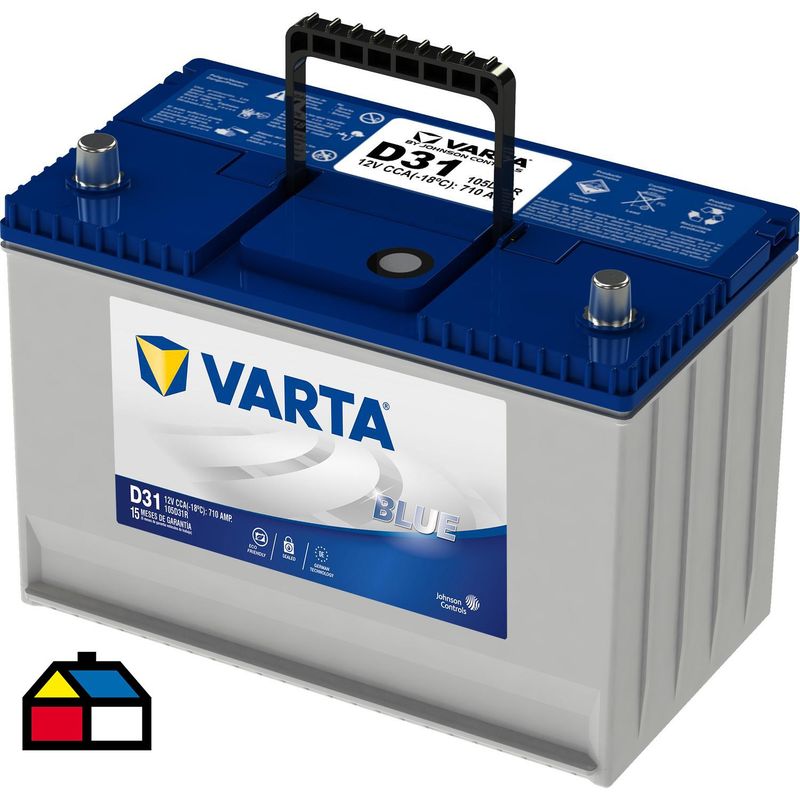 VARTA - Batería de Automóvil 90 Ah Positivo Izquierdo 710 CCA