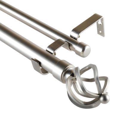 Set de Barra Doble 19/28 mm 150 cm Bola Satn