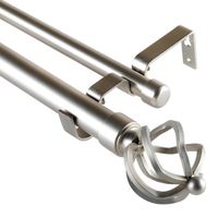 Set de Barra Doble 19/28 mm 150 cm Bola Satín