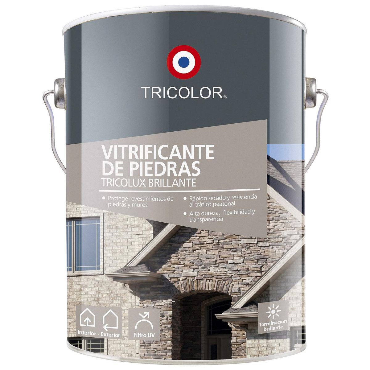 TRICOLOR -  Brillante 1 galón(es) Incoloro Brillante