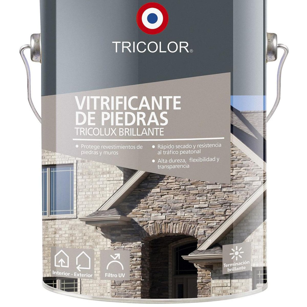 TRICOLOR -  Brillante 1 galón(es) Incoloro Brillante