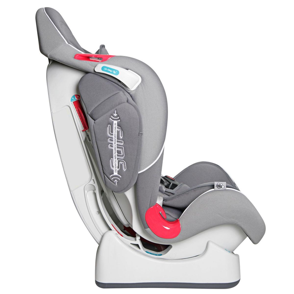 KIDSCOOL - Silla para auto sena gris