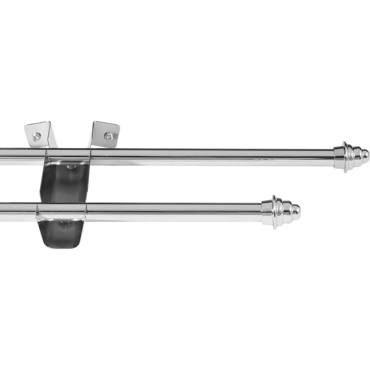 JUST HOME COLLECTION - Set Cromado Doble 12 mm 200 cm