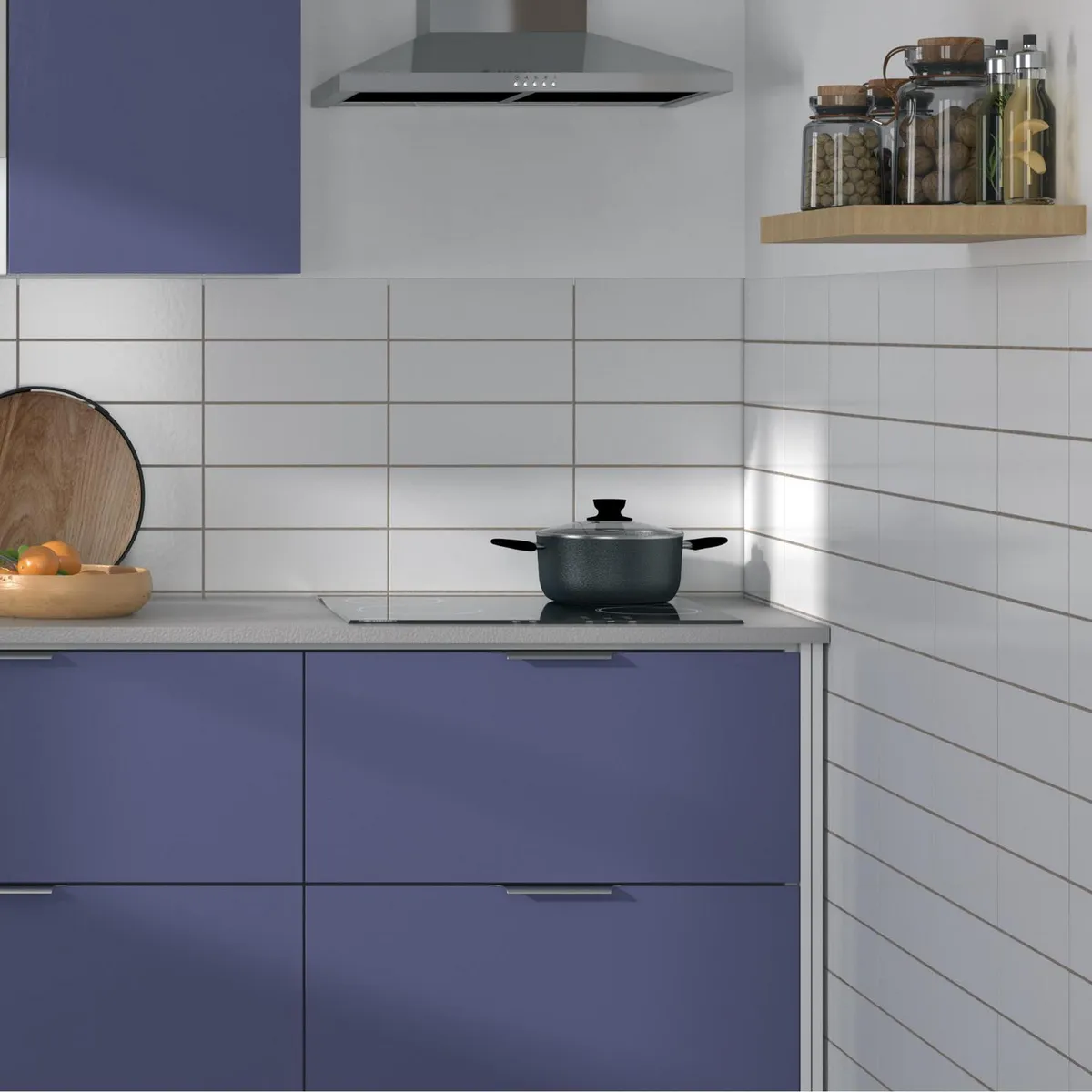 ALBIN TROTTER - Encimera Eléctrica 4 Platos Negro Glaskeramik Touch