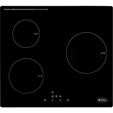Encimera Induccin 3 Platos Negro Induktion 3 platos