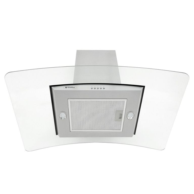 ALBIN TROTTER Campana Decorativa 90 cm Gris Curvex 90