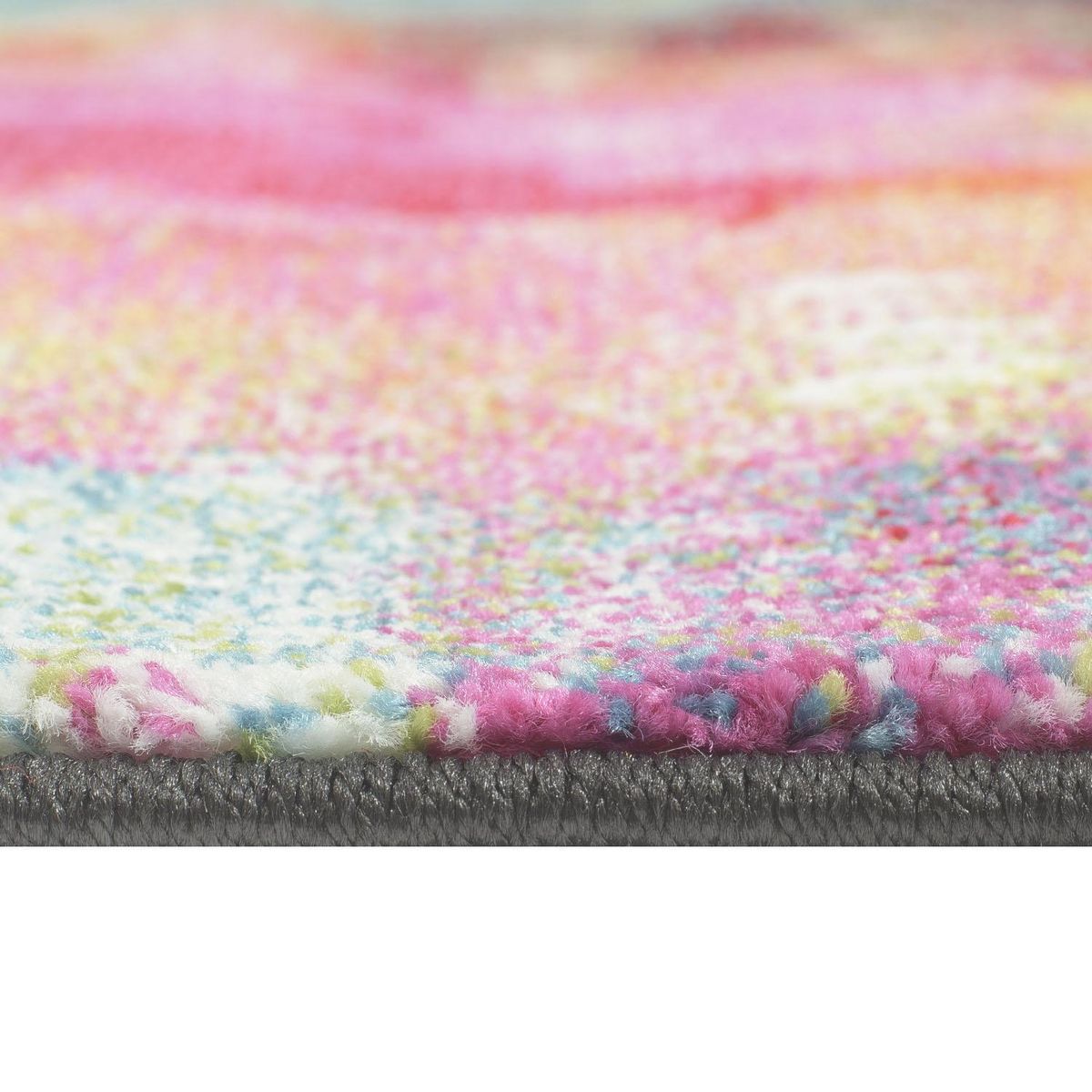 DIB - Alfombra Inusual 80x150 cm PVC Multicolor