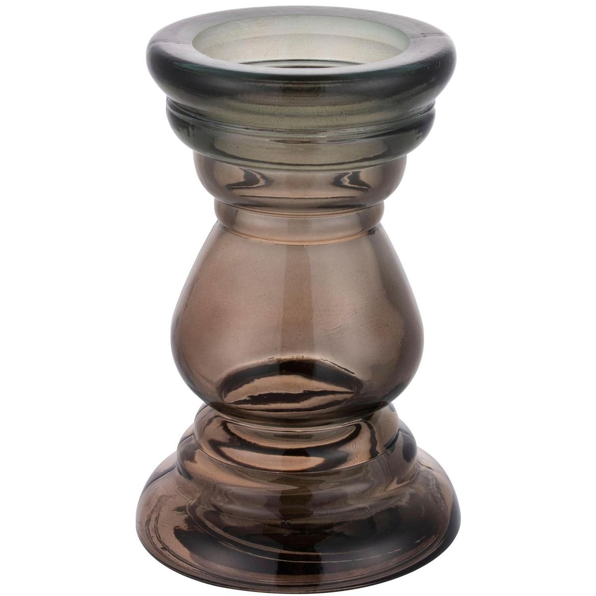 HOMY - Candelabro 19,5 cm humo