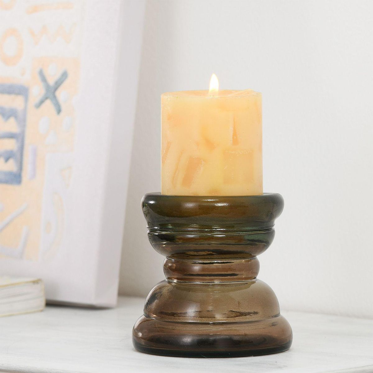 HOMY - Candelabro 11,5 cm humo