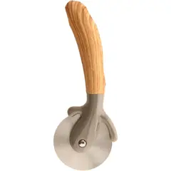 JUST HOME COLLECTION - Cortador de pizza Gris