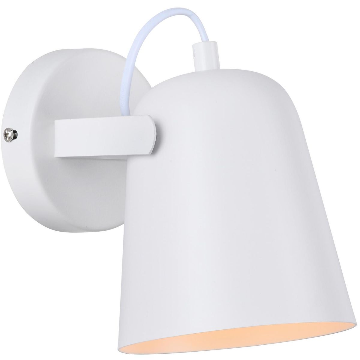 HOMY - Apliqué Osaka 1 Luz Metal Blanco