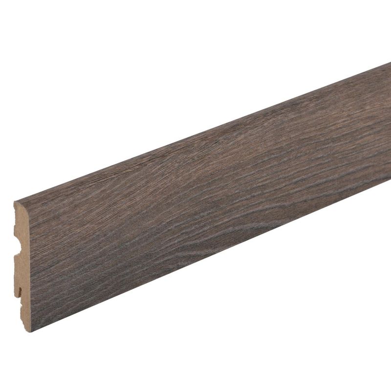 HOLZTEK - Zócalo MDF Folio Café 10 mm 0.15x240 cm
