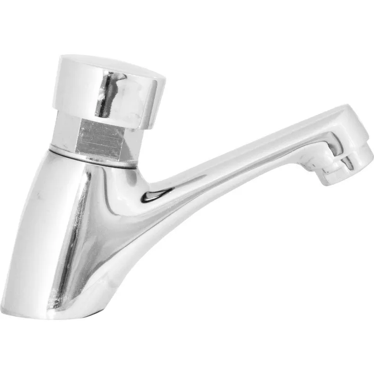 Llave Lavatorio Temporizada Económica Cromado