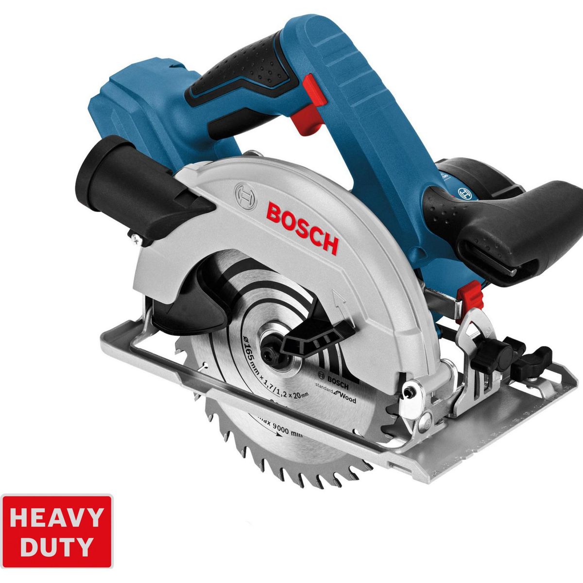 BOSCH - Sierra circular inalámbrica 6 1/2" 18V sin batería