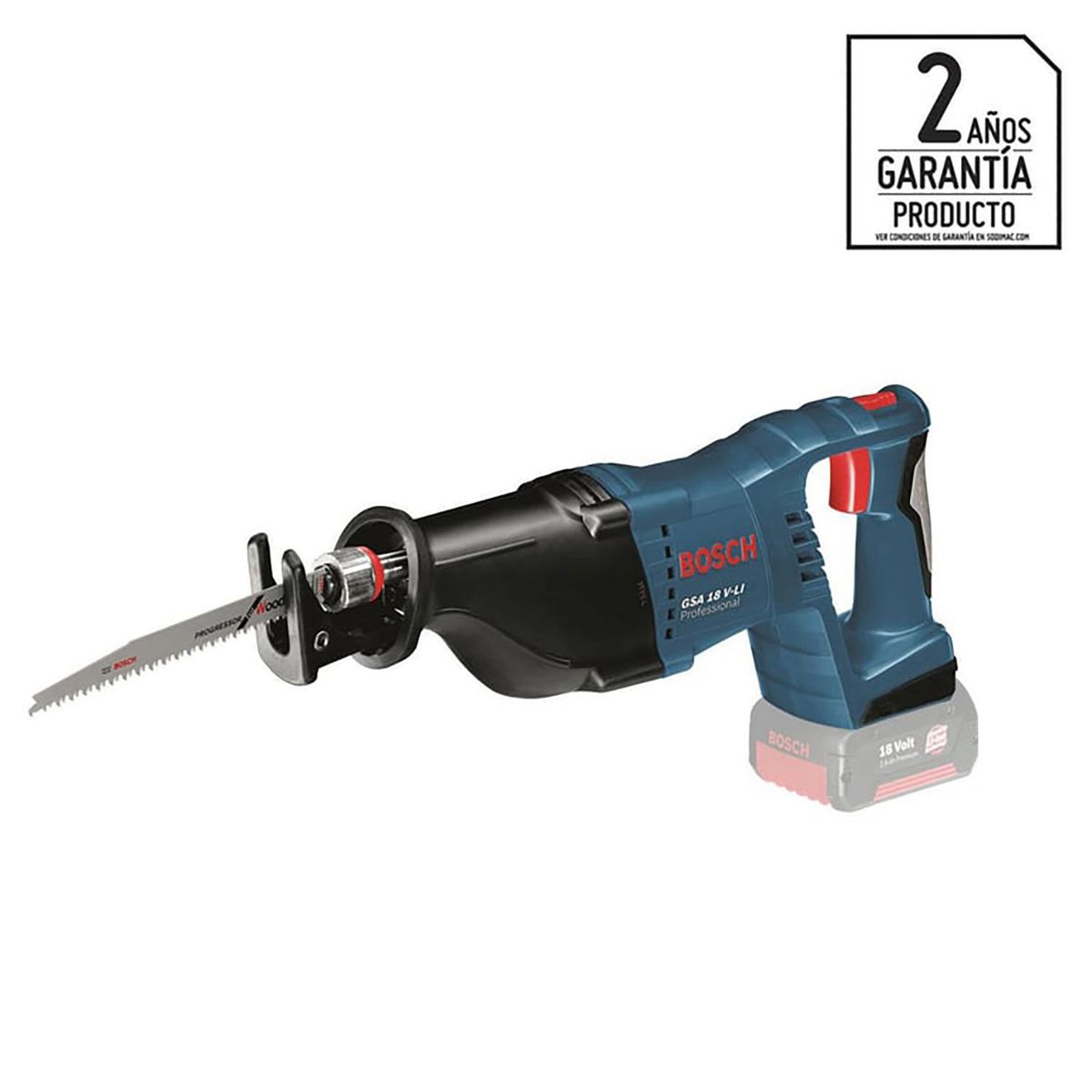 BOSCH - Sierra sable inalámbrica 18V sin batería