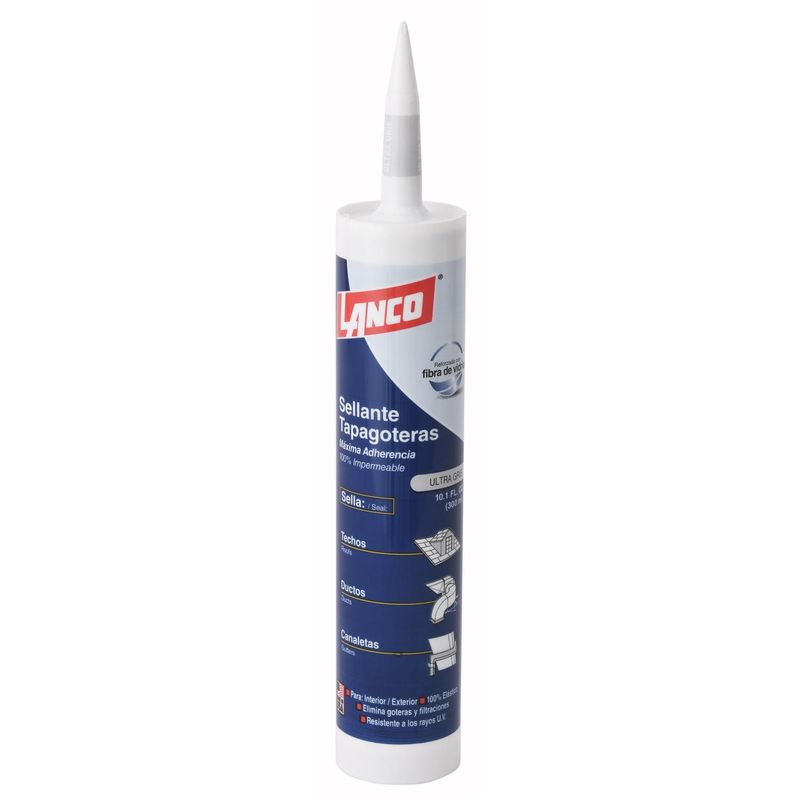 LANCO - Tapagoteras acrilíco gris 300 ml