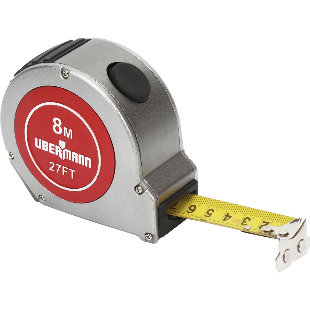UBERMANN - Huincha de medir 8 metros metal