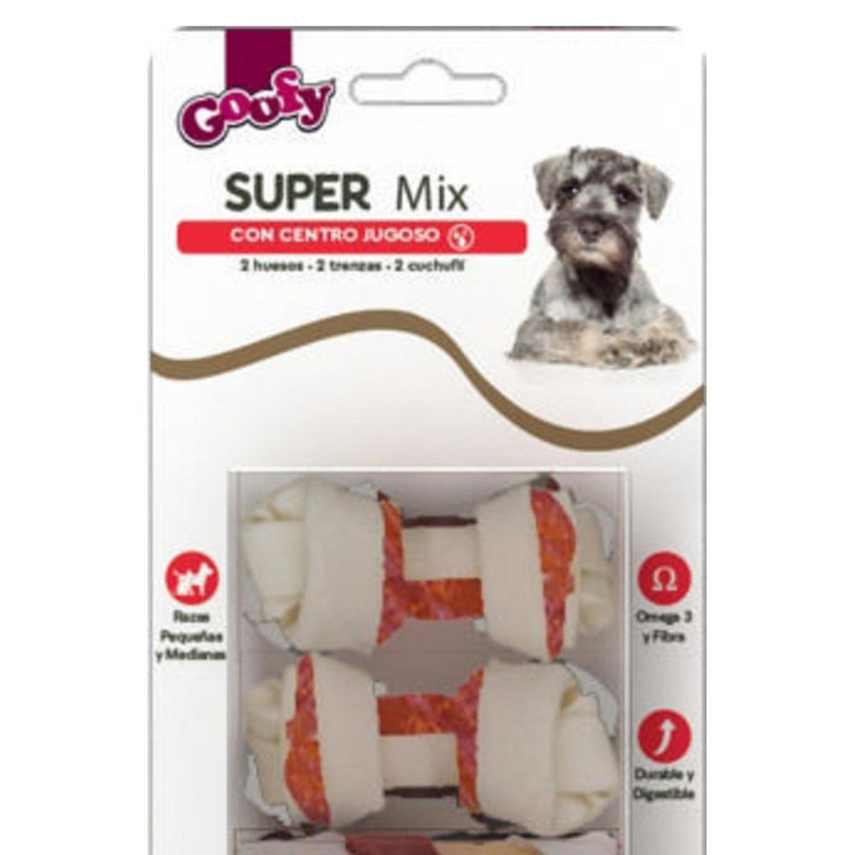 GOOFY - Snack para Perro Adulto Carne asada 0.09 kg