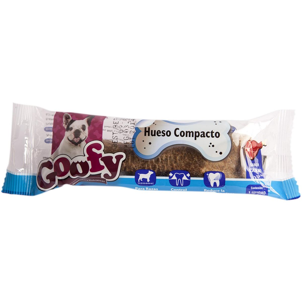 GOOFY - Huesitos para Perro Adulto Carne 0.095 kg